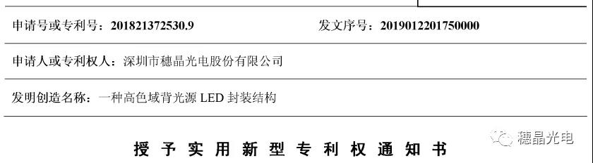 喜报：穗晶光电被认定广东省LED工程技术研究中心  